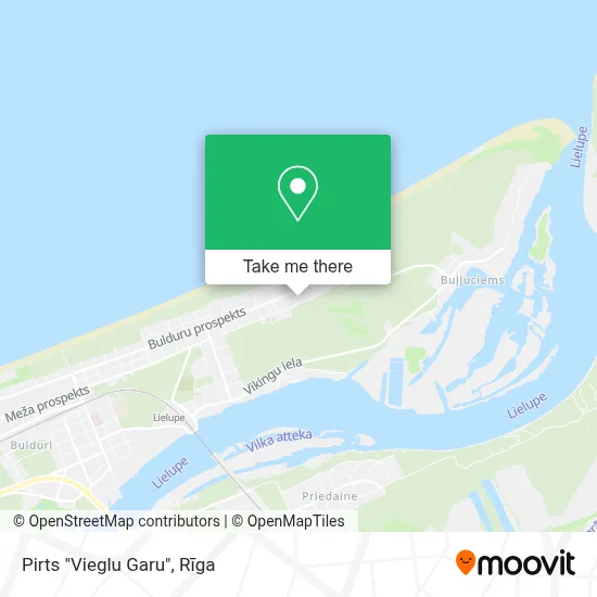 Pirts "Vieglu Garu" map