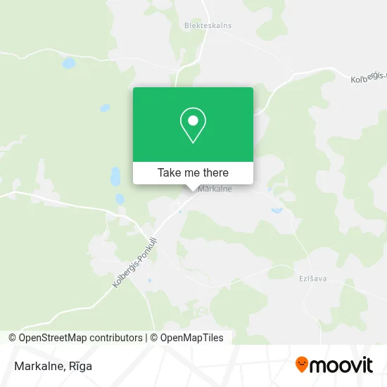 Markalne map