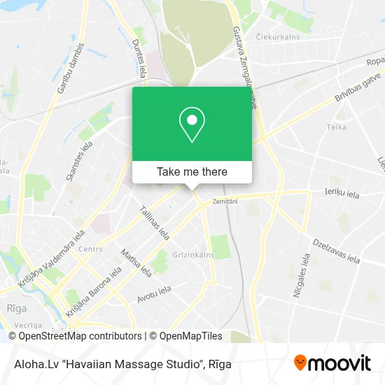 Aloha.Lv "Havaiian  Massage Studio" map