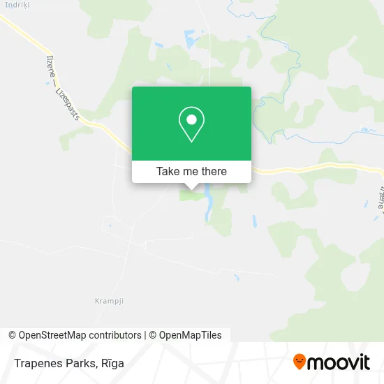 Trapenes Parks map