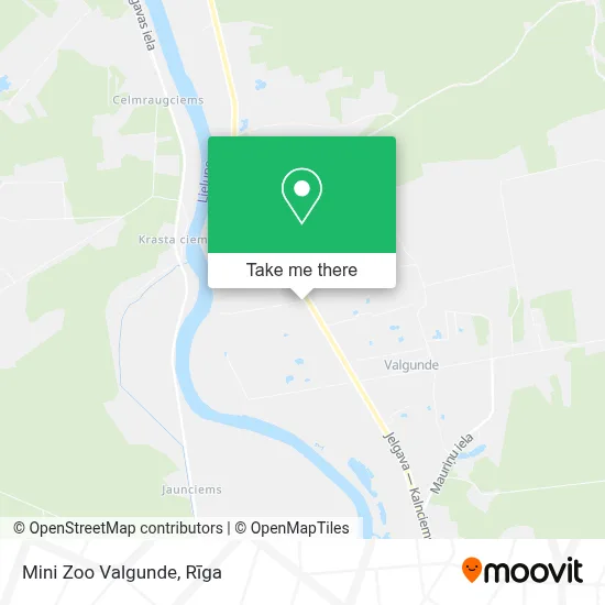 Mini Zoo Valgunde map