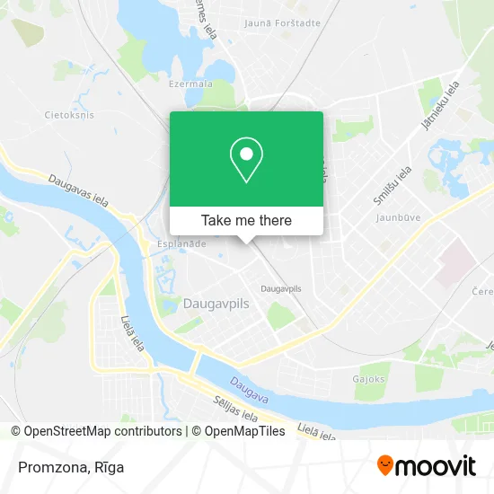 Promzona map