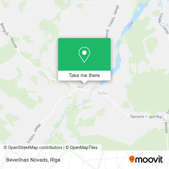 Beverīnas Novads map