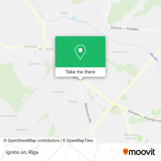 Ignitis on map