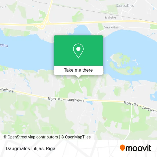 Daugmales Lilijas map