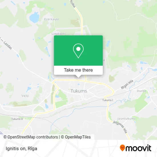 Ignitis on map