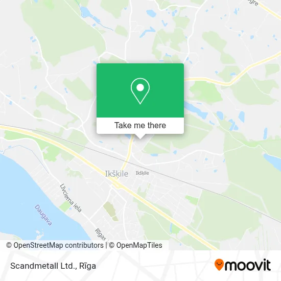 Scandmetall Ltd. map