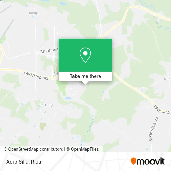 Agro Silja map
