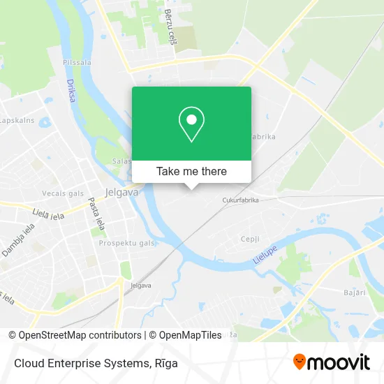 Cloud Enterprise Systems map