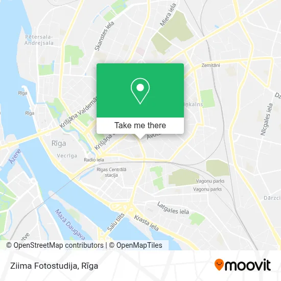 Ziima Fotostudija map