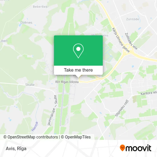Avis map