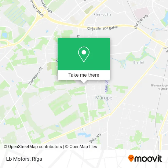 Lb Motors map