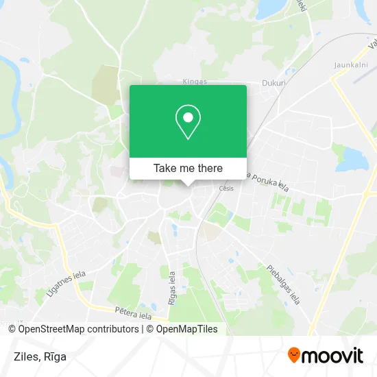 Ziles map