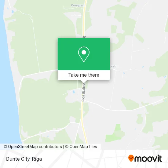 Dunte City map