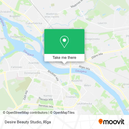 Desire Beauty Studio map