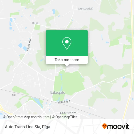 Auto Trans Line Sia map