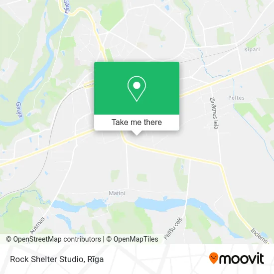 Rock Shelter Studio map