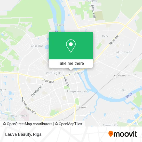 Lauva Beauty map