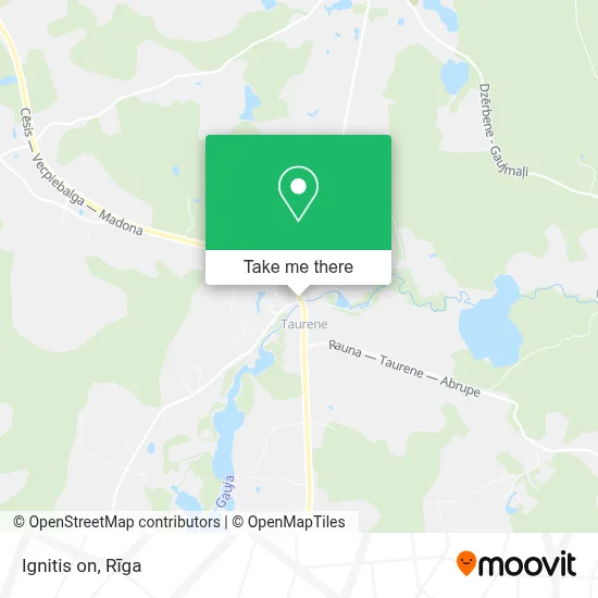 Ignitis on map