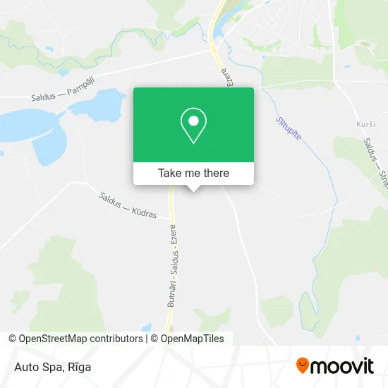 Auto Spa map