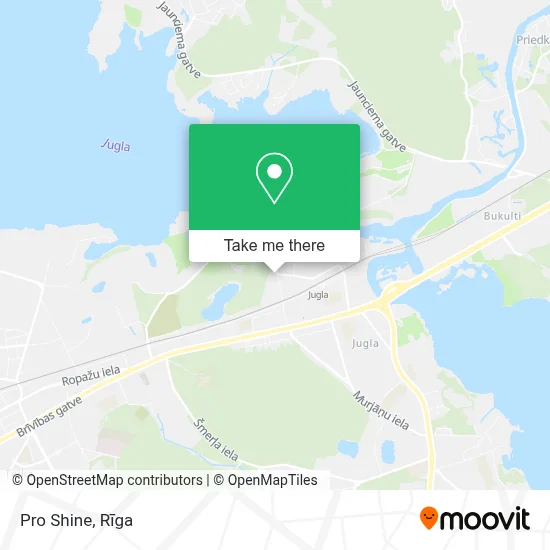 Pro Shine map