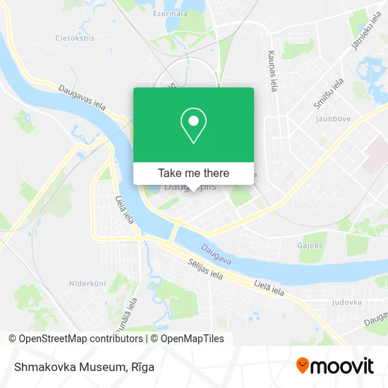 Shmakovka Museum map