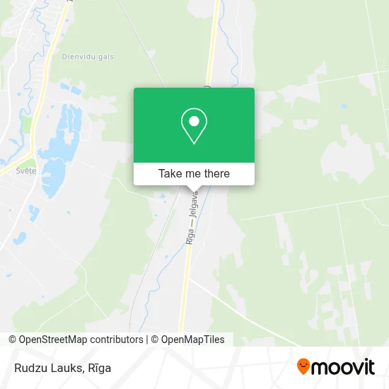 Rudzu Lauks map