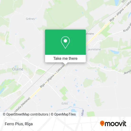 Ferro Plus map