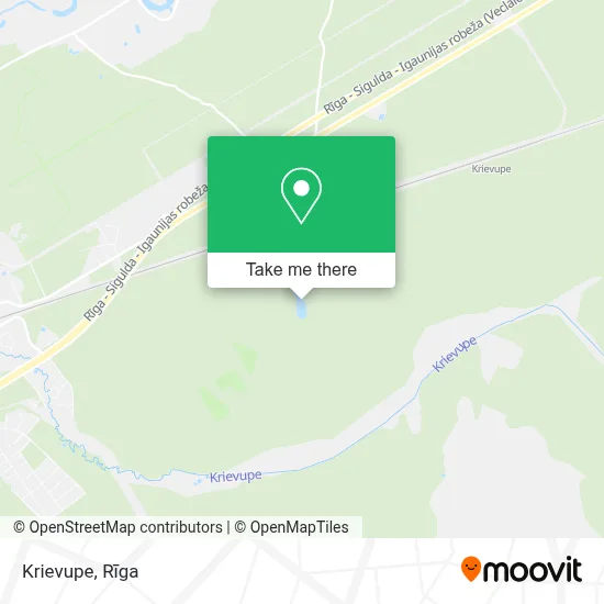 Krievupe map