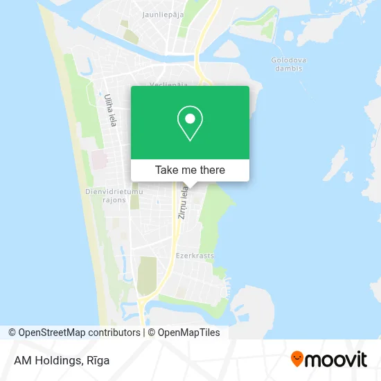 AM Holdings map