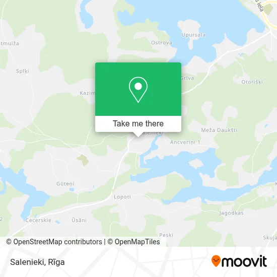 Salenieki map