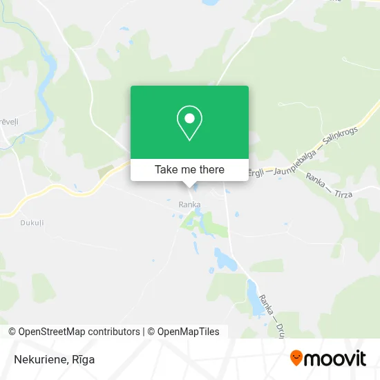 Nekuriene map
