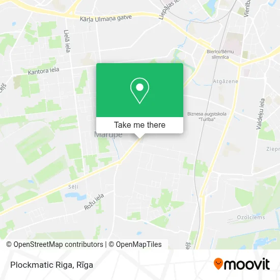 Plockmatic Riga map