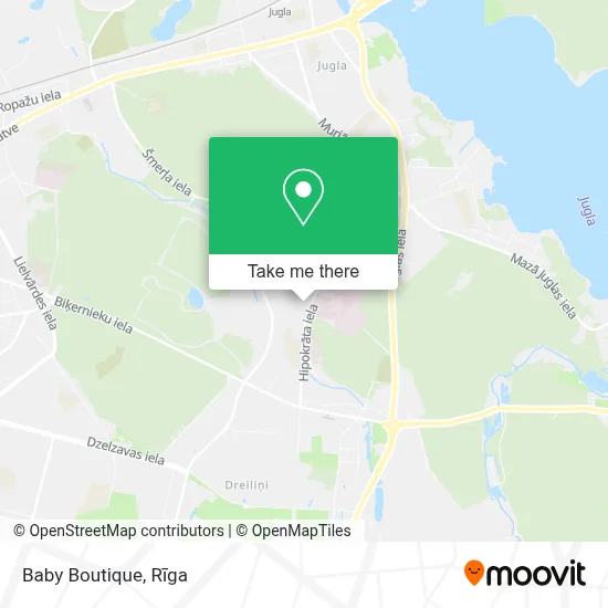 Baby Boutique map