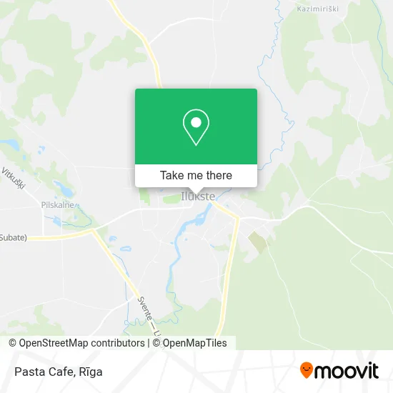 Pasta Cafe map