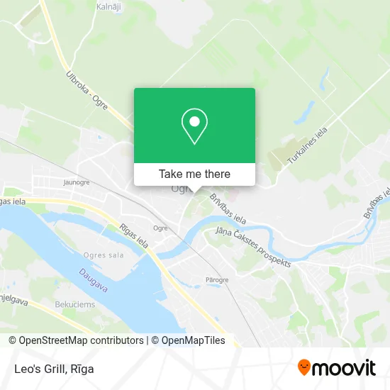 Leo's Grill map