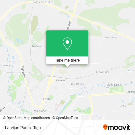 Latvijas Pasts map