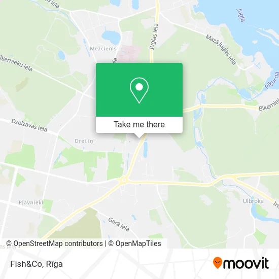 Fish&Co map