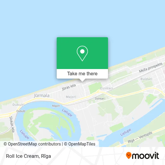 Roll Ice Cream map
