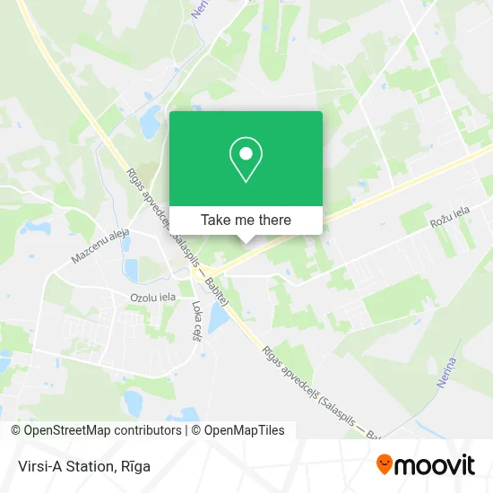 Virsi-A Station map