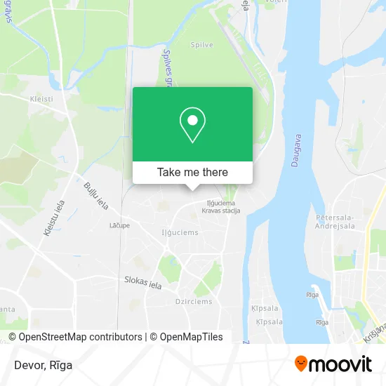 Devor map