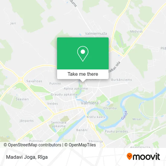 Madavi Joga map