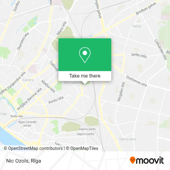 Nic Ozols map