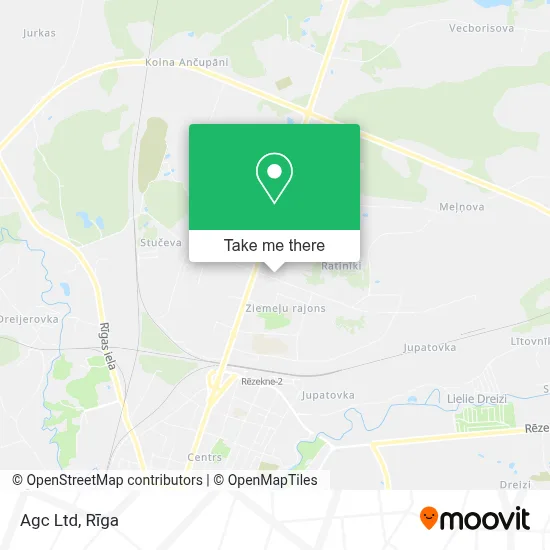 Agc Ltd map