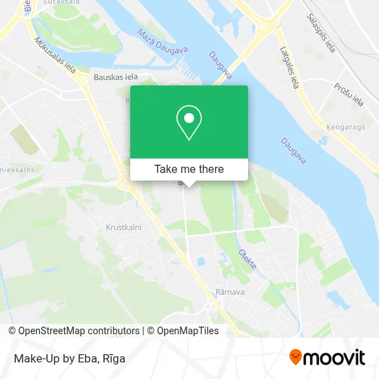 Make-Up by Eba map