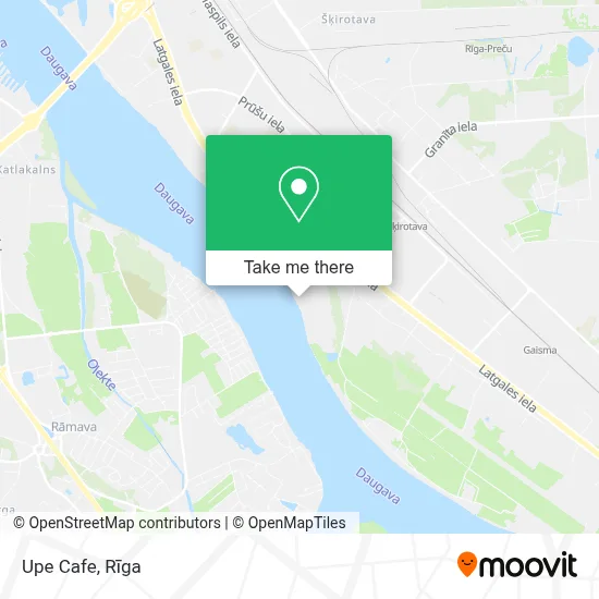 Upe Cafe map