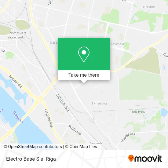 Electro Base Sia map
