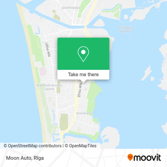 Moon Auto map