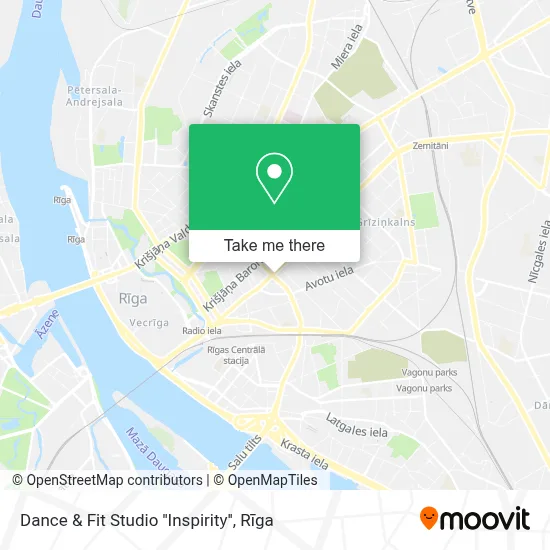 Dance & Fit Studio ''Inspirity'' map
