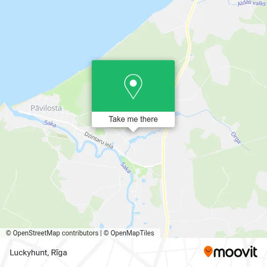 Luckyhunt map